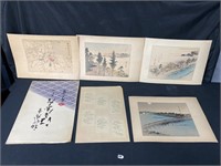 Antique Chinese drawings