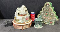 Enesco Rock City Musical Train Village, Misc-Lot