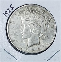 1925 Silver Peace Dollar