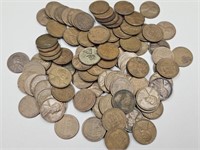 Approx. 100 Wheat Pennies