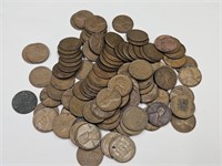 Approx. 100 Wheat Penny Coins