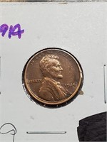 High Grade 1914 Wheat Penny