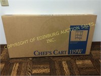 CHEFS CART – UNASSEBLED – NEW IN BOX