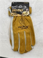 Size X-Large Tillman Drivers Gloves - Double stich