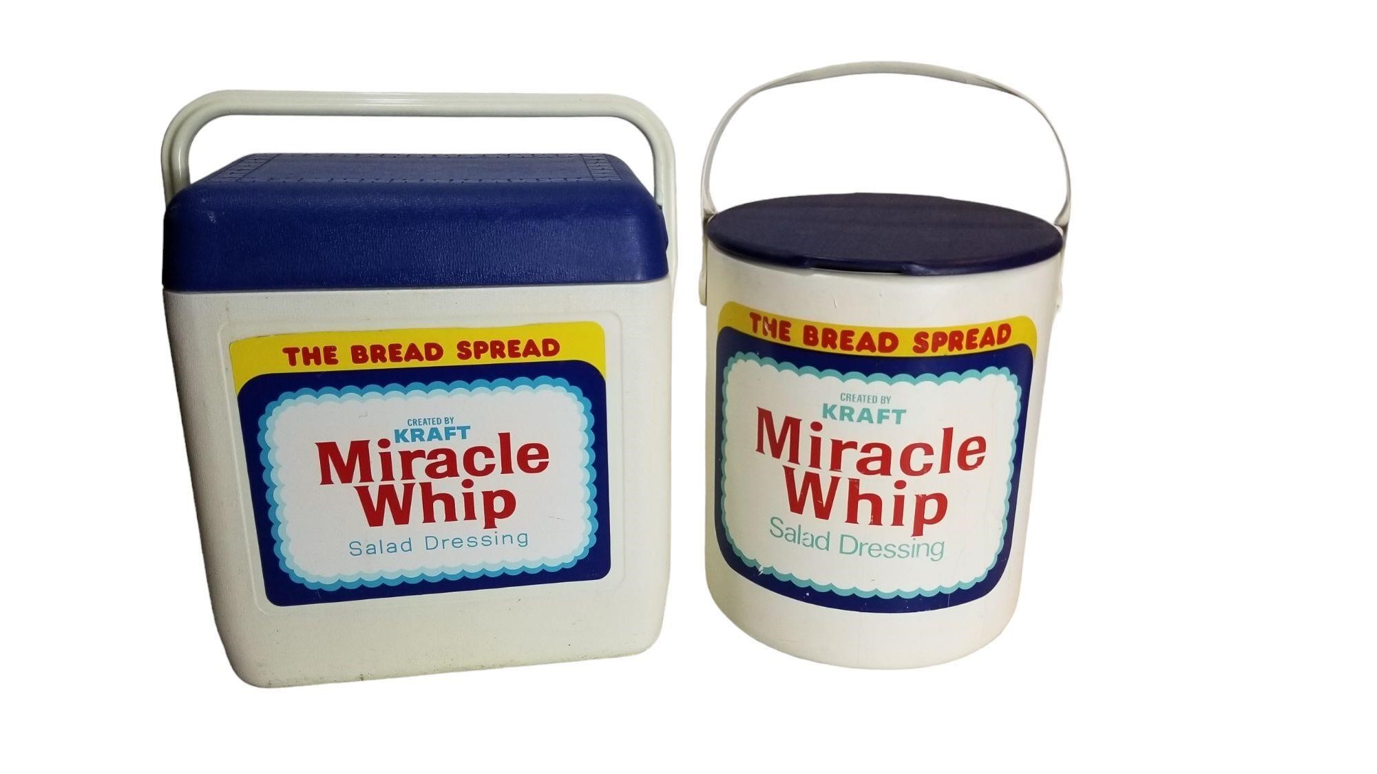 Vintage Miracle Whip Coolers, Hamilton Skotch