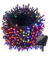 ($30) Solar String Lights Outdoor, 98.4ft