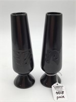 Pair of Southwest Design Pottery Vases