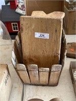 Primitive Wood Stool and More