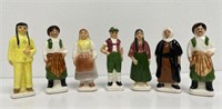 Japanese Porcelain 3in. Figurines, Numbered