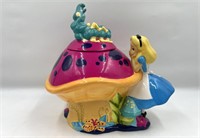 Disney Alice in Wonderland Cookie Jar