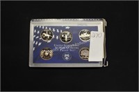 1999 US mint 50 state quarter proof set (display)
