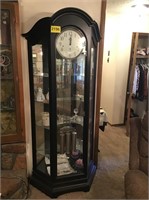 Modern Ridgeway Grandfather Clock/Curio &