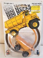 Mini Macks Dump Truck Die Cast Metal