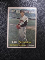 1957 TOPPS #146 DON FERRARESE ORIOLES VINTAGE