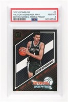 GRADED VICTOR WEMBANYAMA BASKETBALL CARD