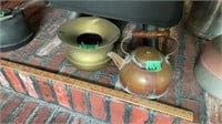 Copper teapot and spit tune