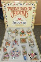 "12 days of Christmas" Jim Shore 2005 ornaments
