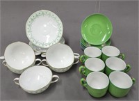 English & Japanese Cups & Saucers