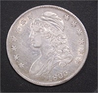 US Coins 1835 Bust Half Dollar Circulated, with an
