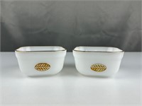 Vintage Kire King small square bowls dishes