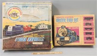 2 Marx Train Sets Boxed Toys