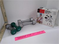 Fitness Supplies Tube Kit Weights 2&5 Lbs
