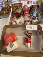 CHRISTMAS TINS & ORNAMENTS