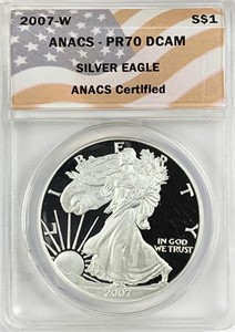 2007-W Silver Eagle PR-70 DCAM