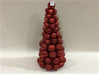 Red Ornamental Christmas Tree