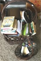 2 Baskets And Miscellaneous Contents