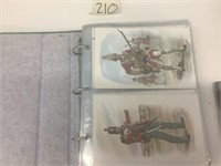 Large Book of Postcards/military uniforms