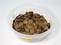 Lot, India 1 paise coins, approx. 943 pcs.