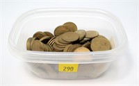 Lot, India 20 paise coins, approx. 98 pcs.