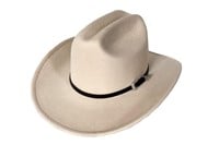 B1194  LZLER Cowboy Hat Belted Brim
