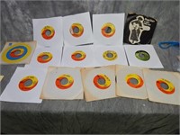 Group of Vintage BEATLES 45 RPM Records