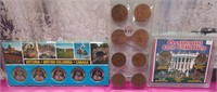 N - LOT OF 3 COLLECTIBLE COIN SETS (A11)
