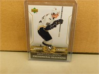 2005/06 UD Sidney Crosby #10 Rookie Hockey Card