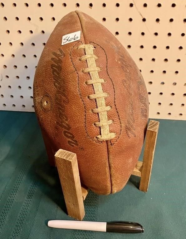 FOOT BALL AND STAND