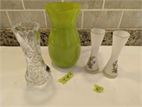 MC CRYSTAL & GLASS VASES