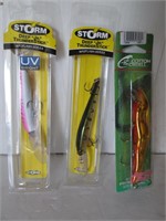 LOT OF 3 NEW FISHING ACCESSORIES