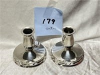 Towle Sterling Silver weighted Candle Holders