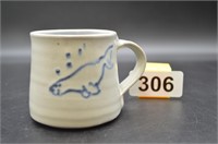 Hand crafted mini seal mug with surprise