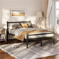 MUTUN Full Bed Frame with Headboard