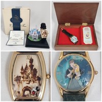 LE Sleeping Beauty & Disneyland Castle Watch Sets