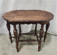 Vintage Jacobean Style Hall Table
