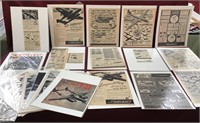 Vintage Military Aviation Advertising