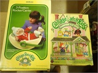 Cabbage Patch 3 Pc. Rocker / Carrier & Cabbage
