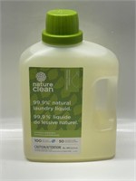 3L NATURE CLEAN 99.9% NATURAL LAUNDRY LIQUID
