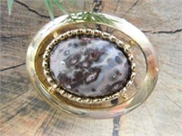 LEOPARD SKIN JASPER PENDANT ROCK STONE LAPIDARY SP