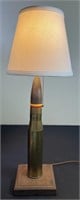 1943 37MM Empty Shell Casing Lamp w/ Shade